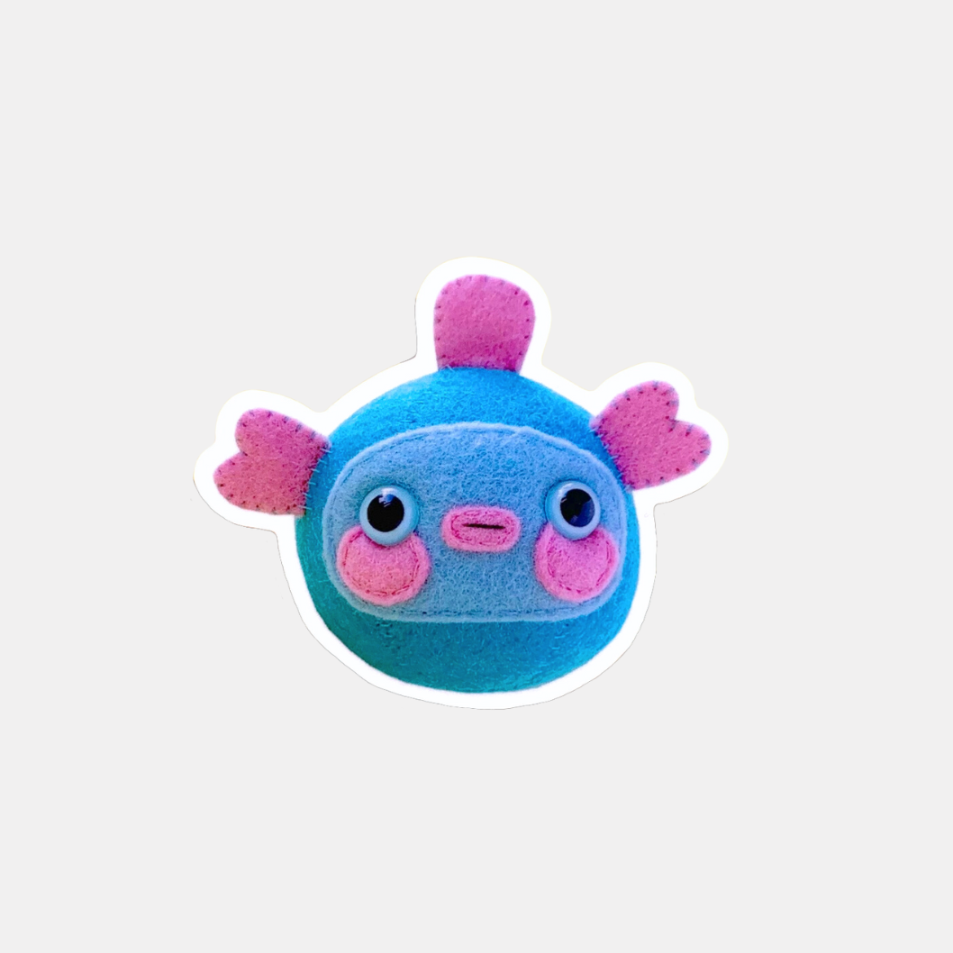 Felt Fish Sticker