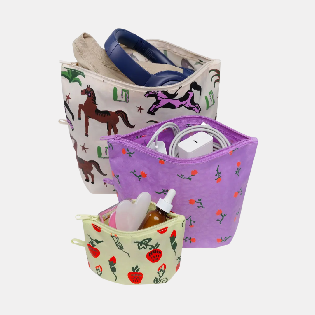 Painted Prairie Go Pouch Set