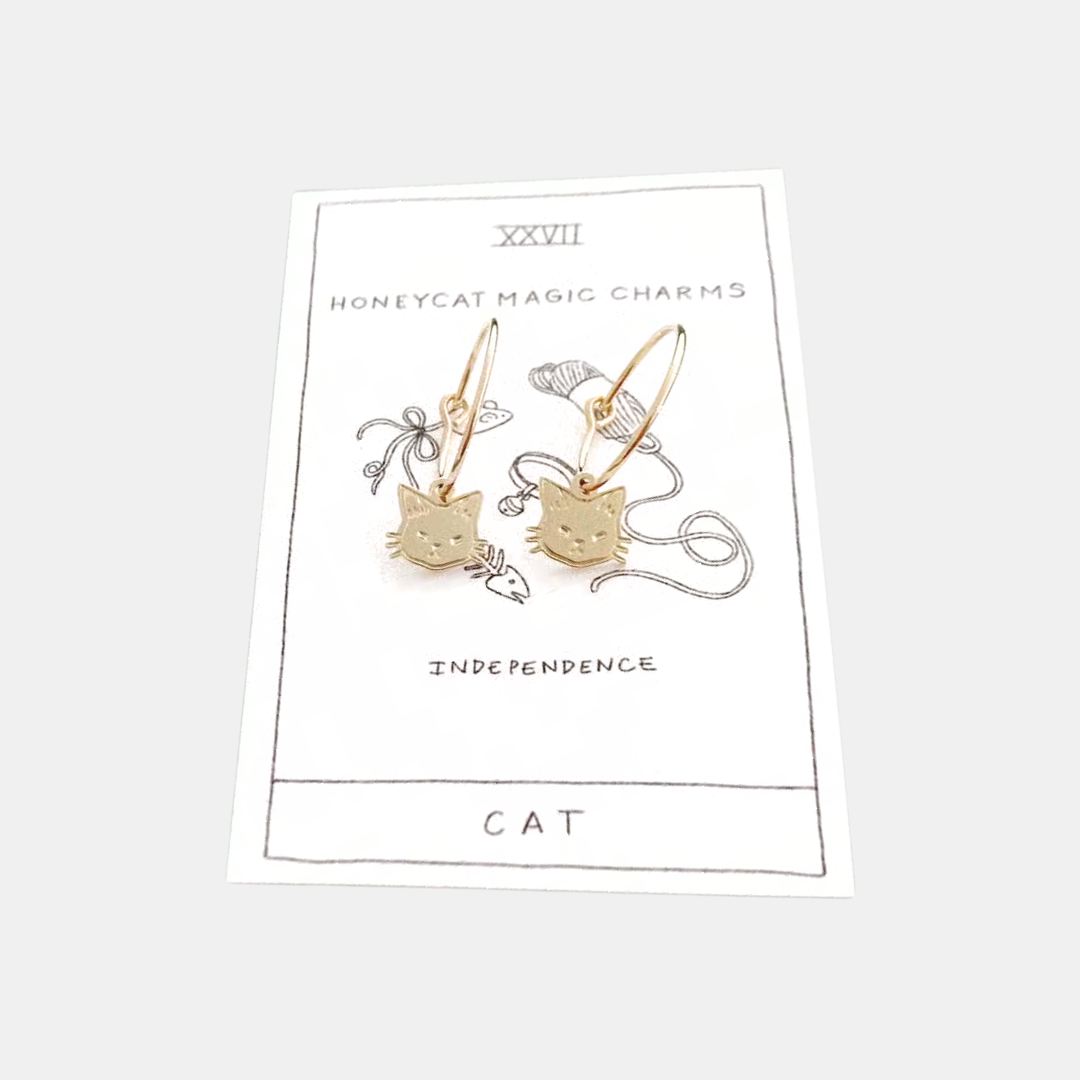 Magic Charm Cat Hoops