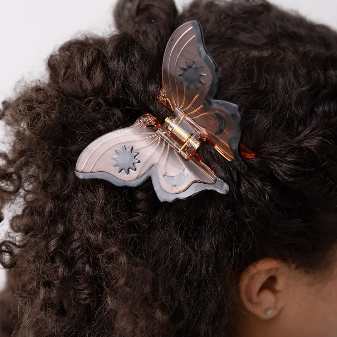 Monarch Butterfly Hair Claw