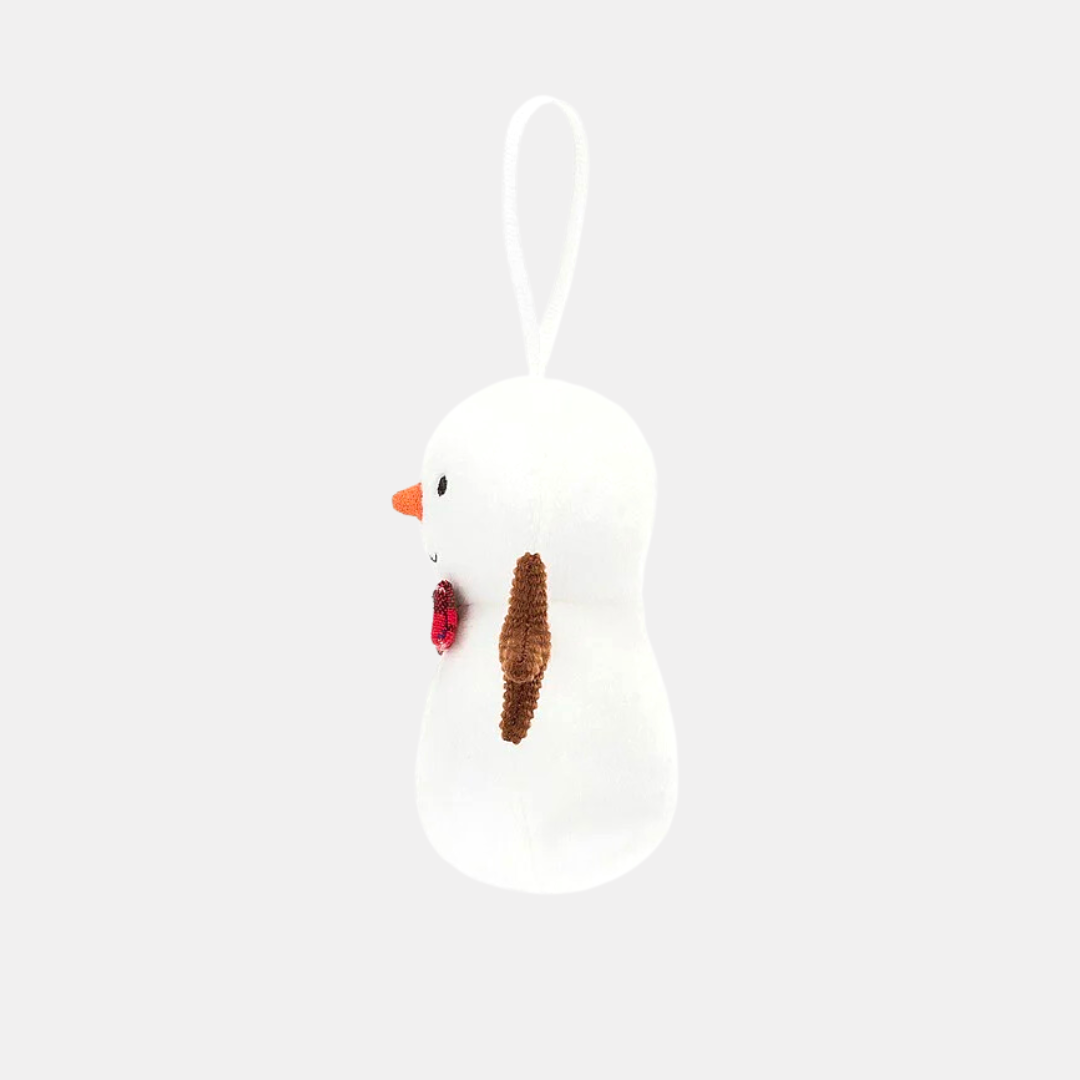Festive Folly Snowman Ornament