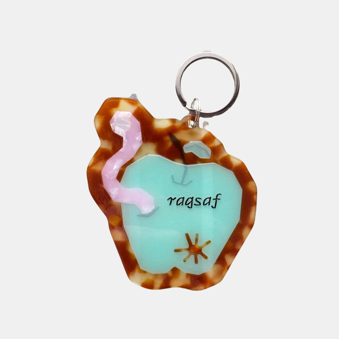 Bad Apple Keychain