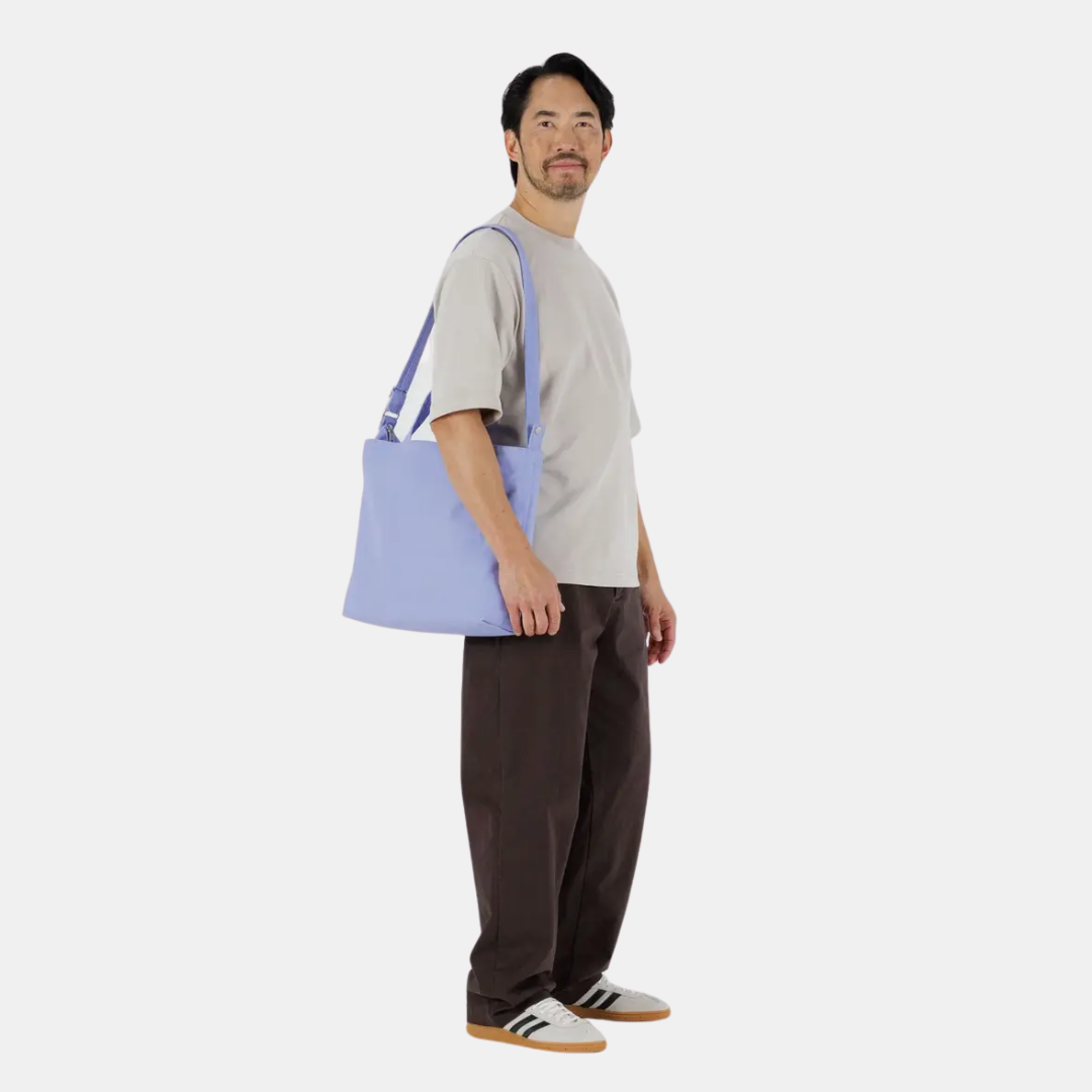 French Blue Horizontal Duck Tote