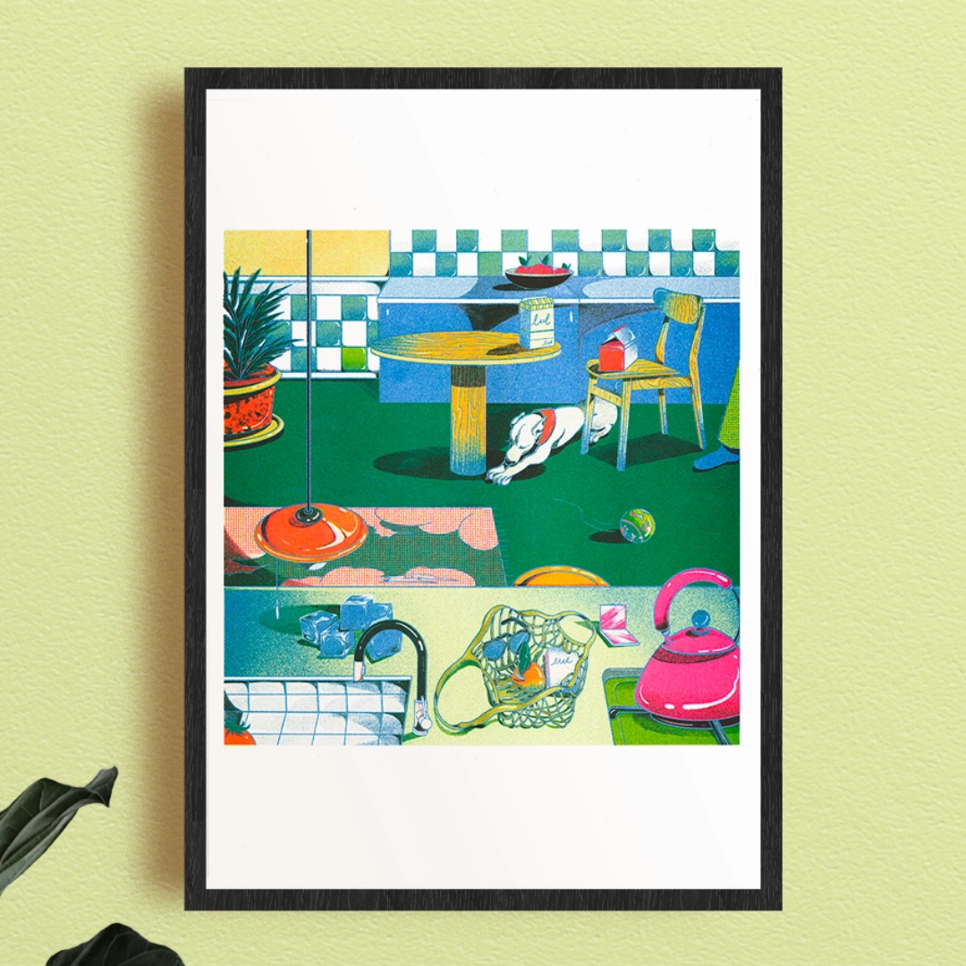 Quad In Room Print