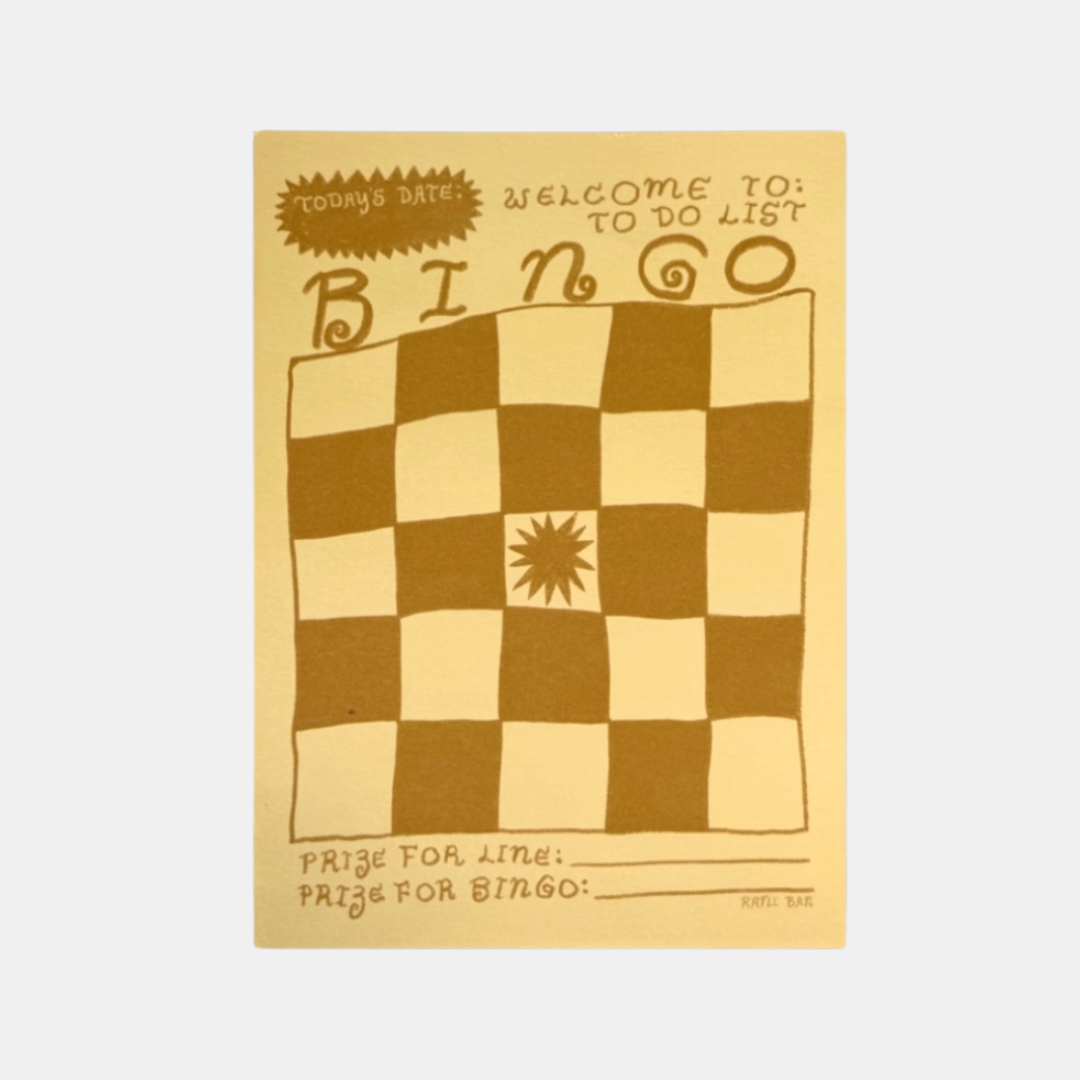 Bingo Notepad