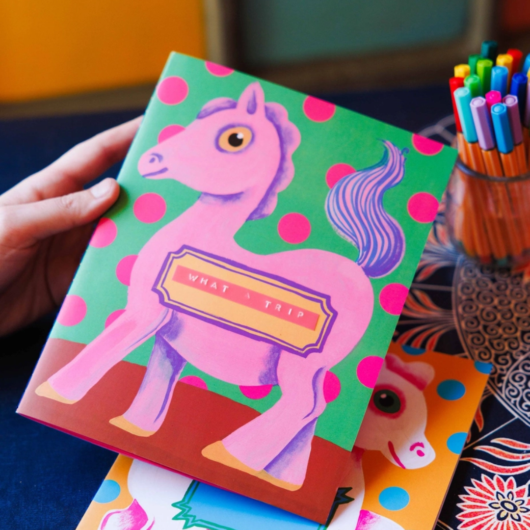 Pink Pony Notebook
