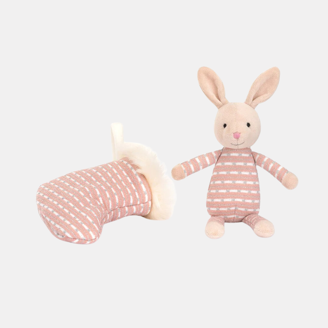 Shimmer Stocking Bunny