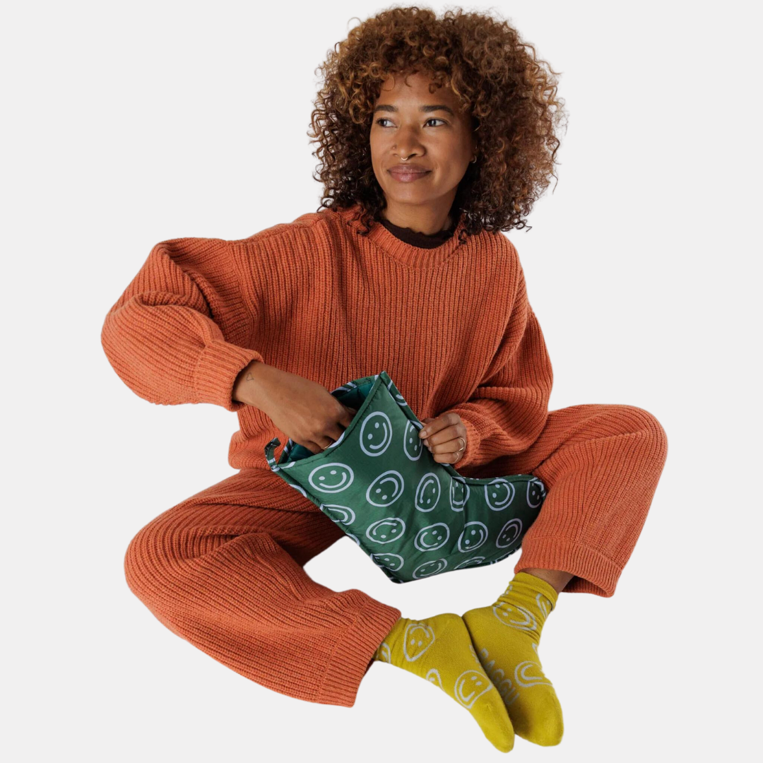 Forest Happy Holiday Stocking