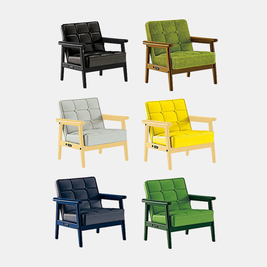 Kenelephant Karimoku Miniature Furniture 60th Anniversary Chair Gacha Blind Box