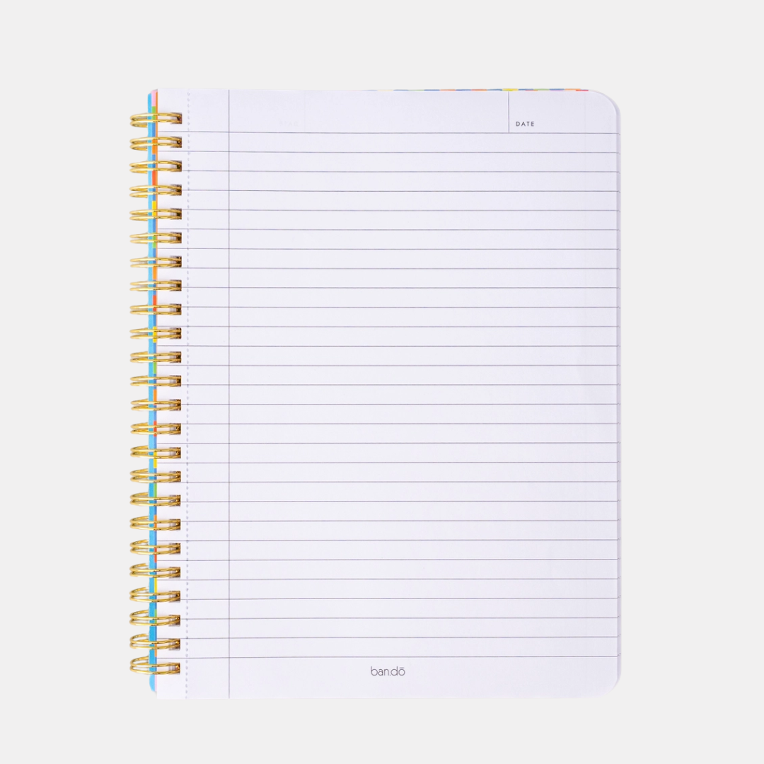 Fruit Tiles Rough Draft Mini Notebook