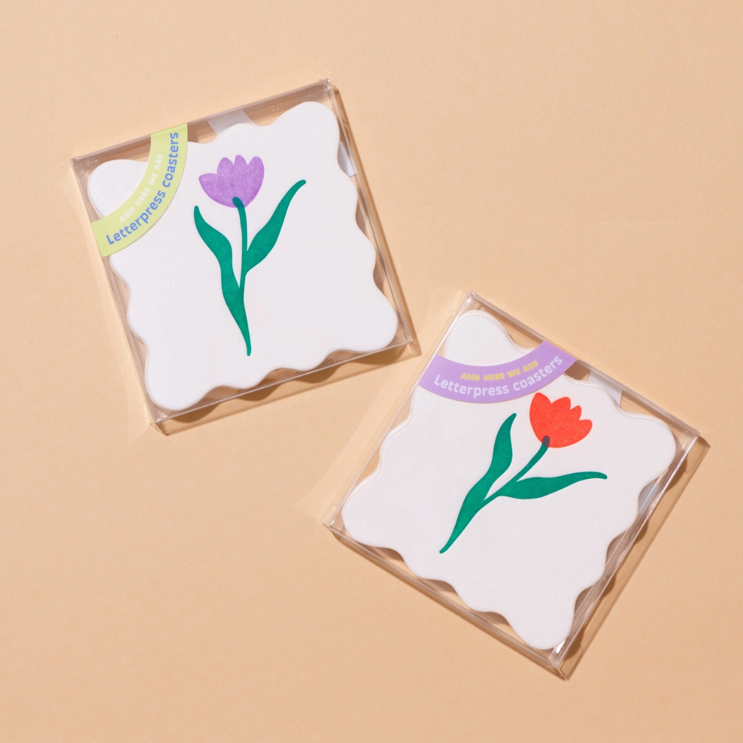 Tulip Coaster Set