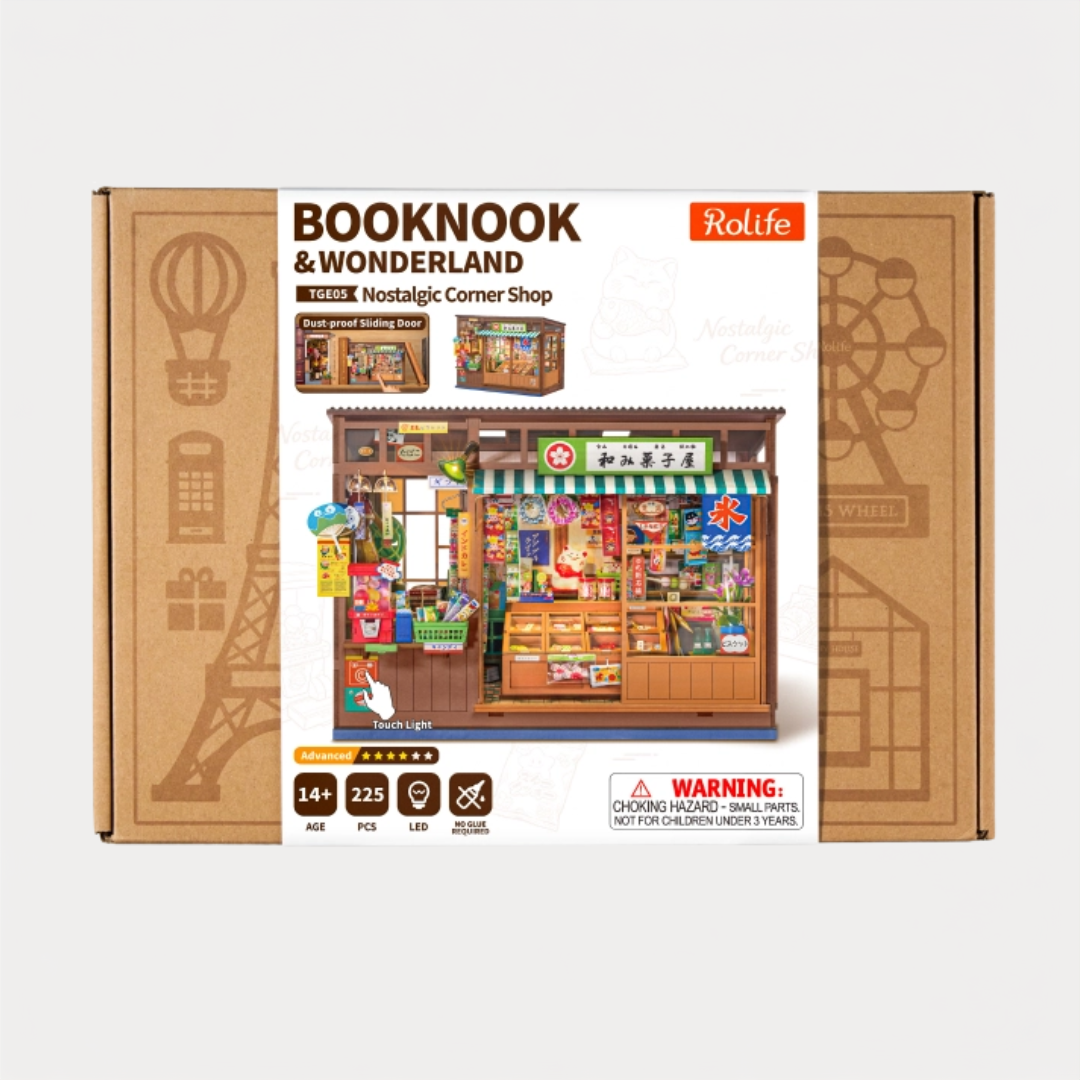Nostalgic Corner Shop DIY Miniature Kit
