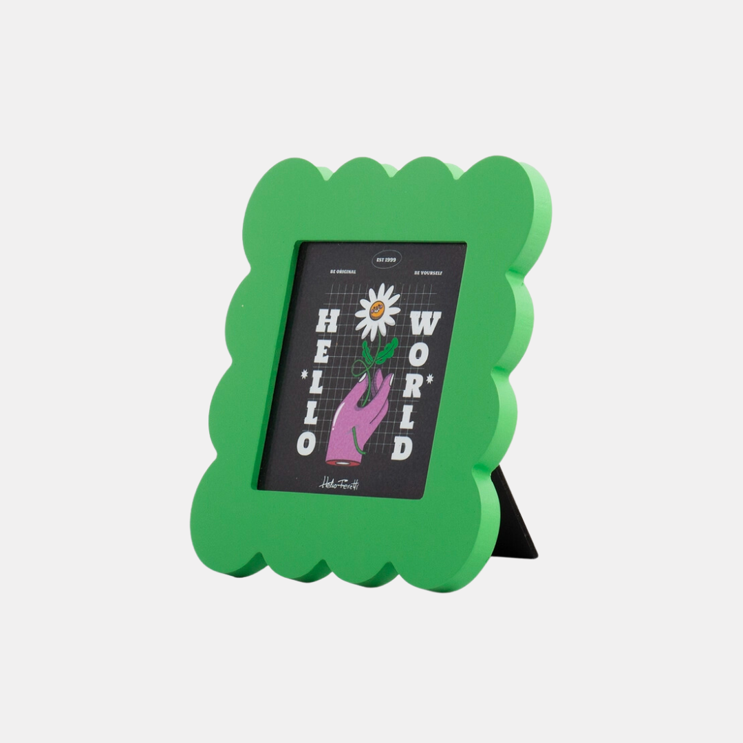 Green Petal Picture Frame