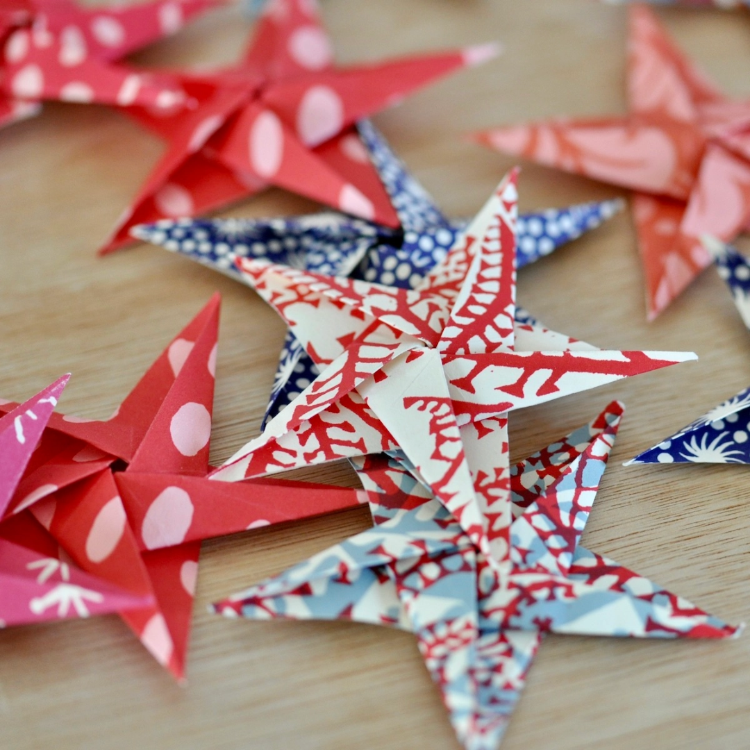 Garland Of Stars Origami Kit
