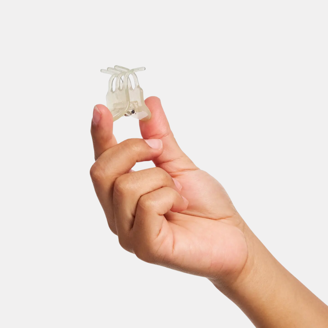 Light Sparkle Mini Hair Claw