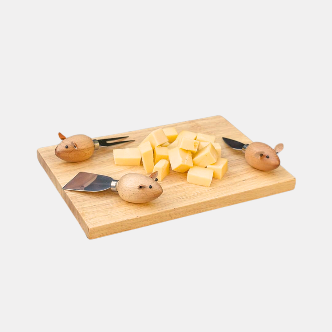 Mice Cheese Knives Set