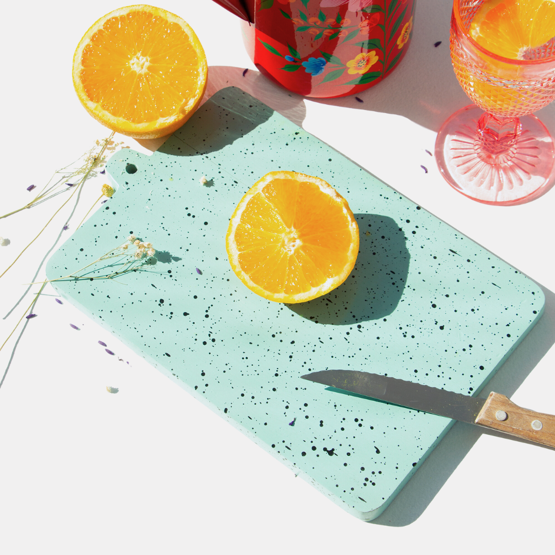 Turquoise Serving Board