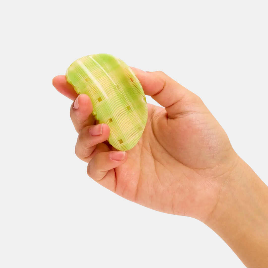 Lime Plaid Juno Hair Claw