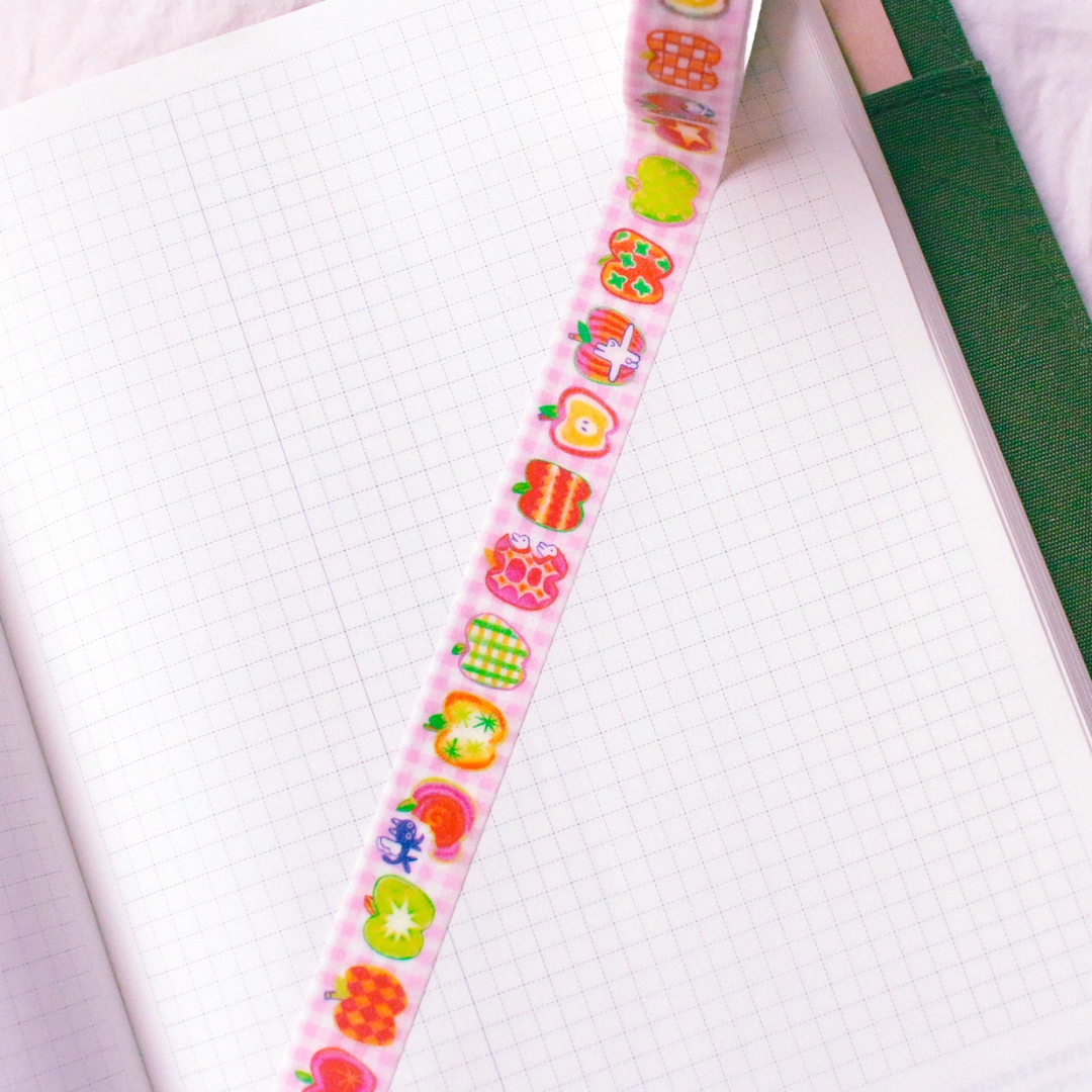 Special Apples Glitter Washi Tape