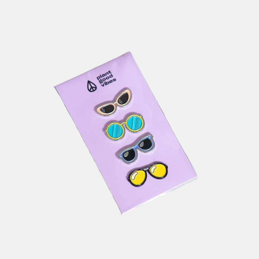 Sunglasses Magnetic Plant Charm Set