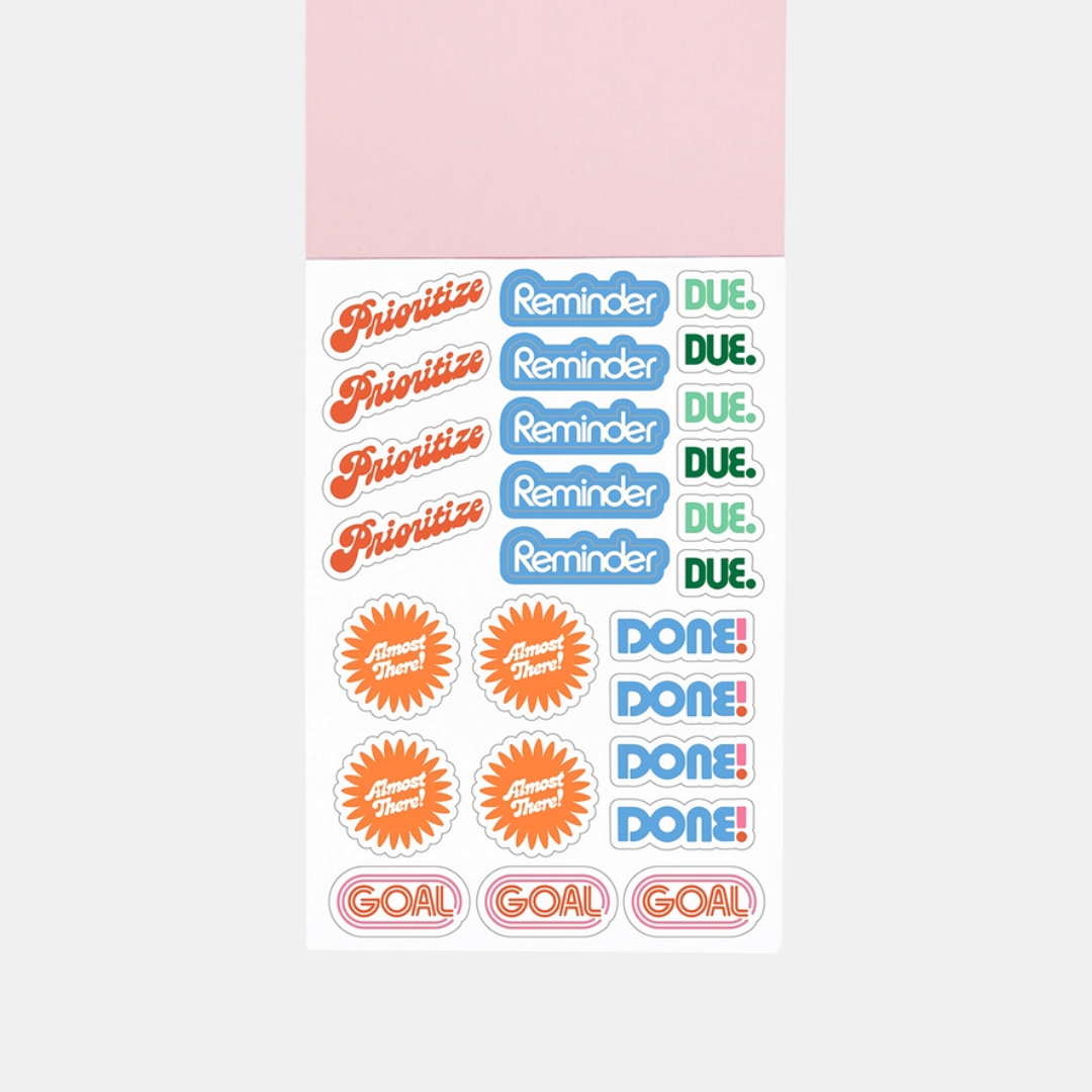 Goal Setter Sticker Book Issue 1