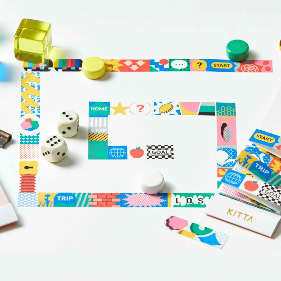 Graphic Sugoroku Washi Tape Set