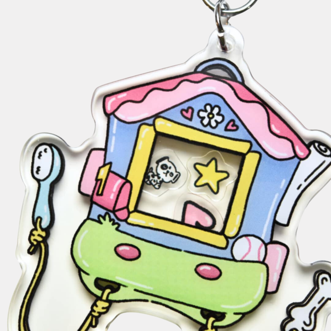 LPS Tamagotchi Shaker Keychain