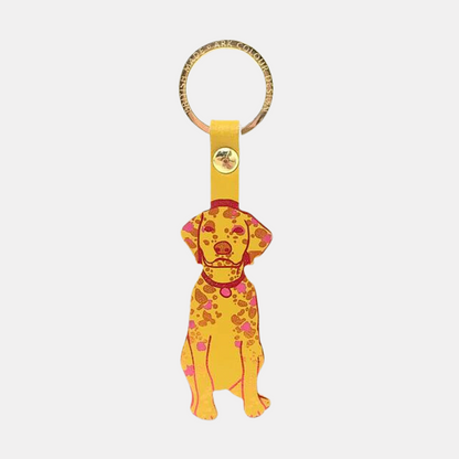 Spotted Dog Keychain