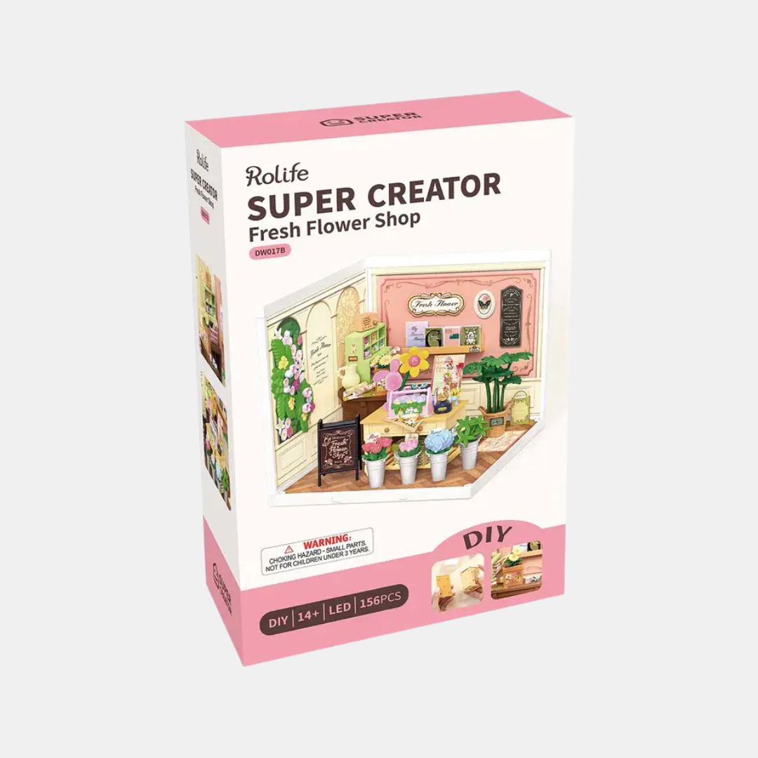 Fresh Flower Shop DIY Miniature Kit