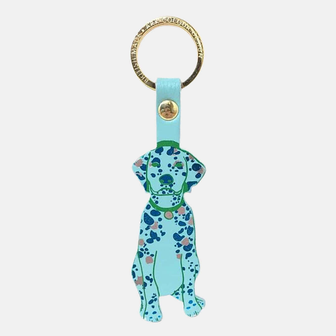 Spotted Dog Keychain