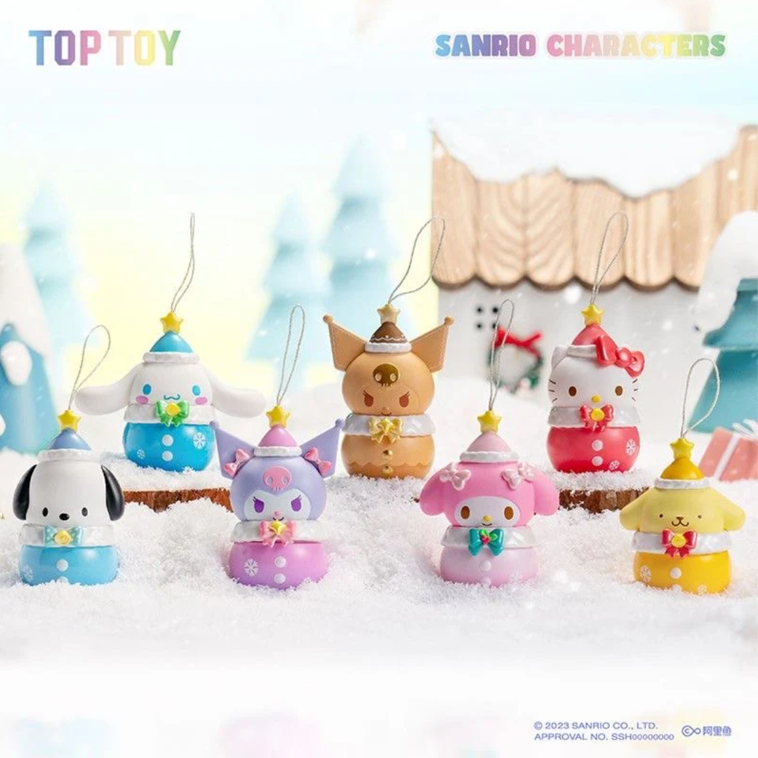 TOPTOY Sanrio Characters Winter Water Sound Bell Blind Box