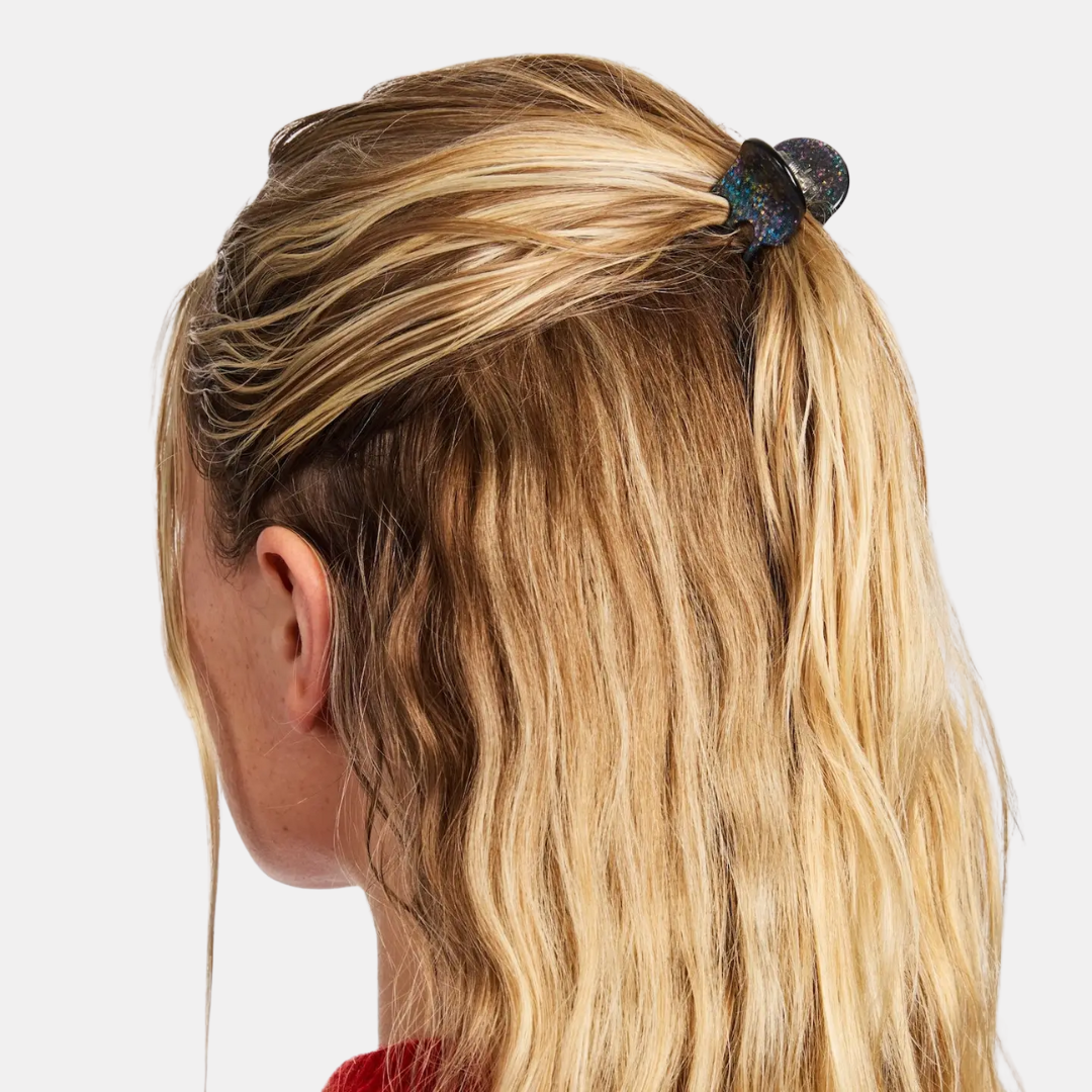 Dark Sparkle Mini Hair Claw