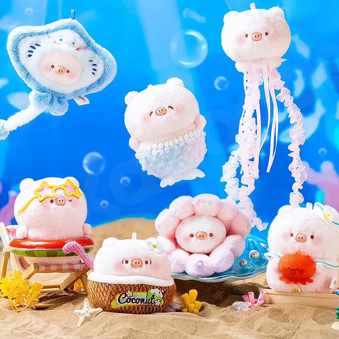 Tian Bao's Journey To The Ocean Series Plush Blind Box