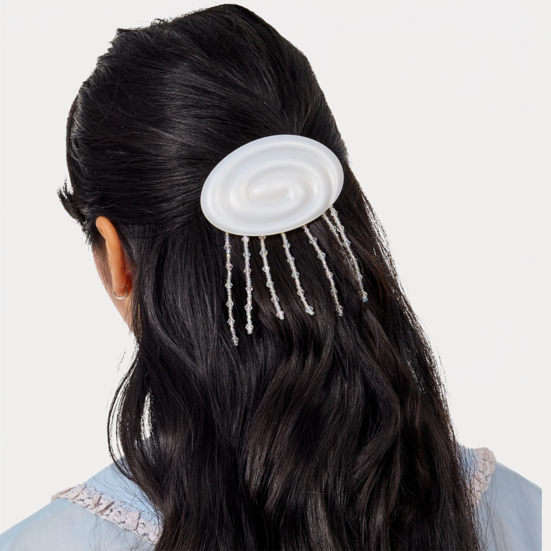 Jellyfish Swirl Barrette