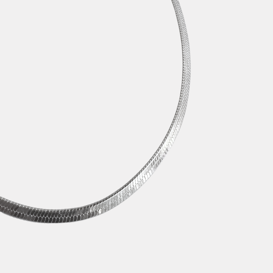 Silver Snake Chain Necklace
