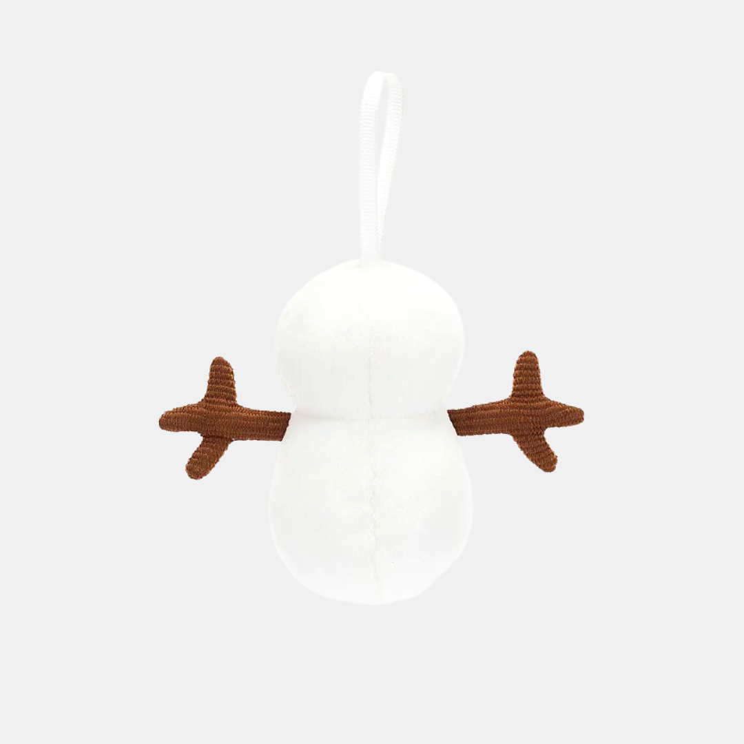 Festive Folly Snowman Ornament