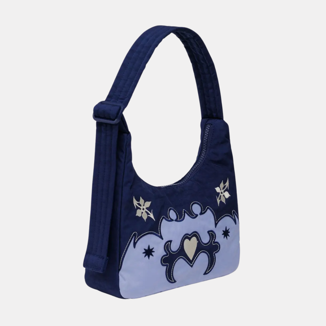 Western Applique Mini Nylon Shoulder Bag