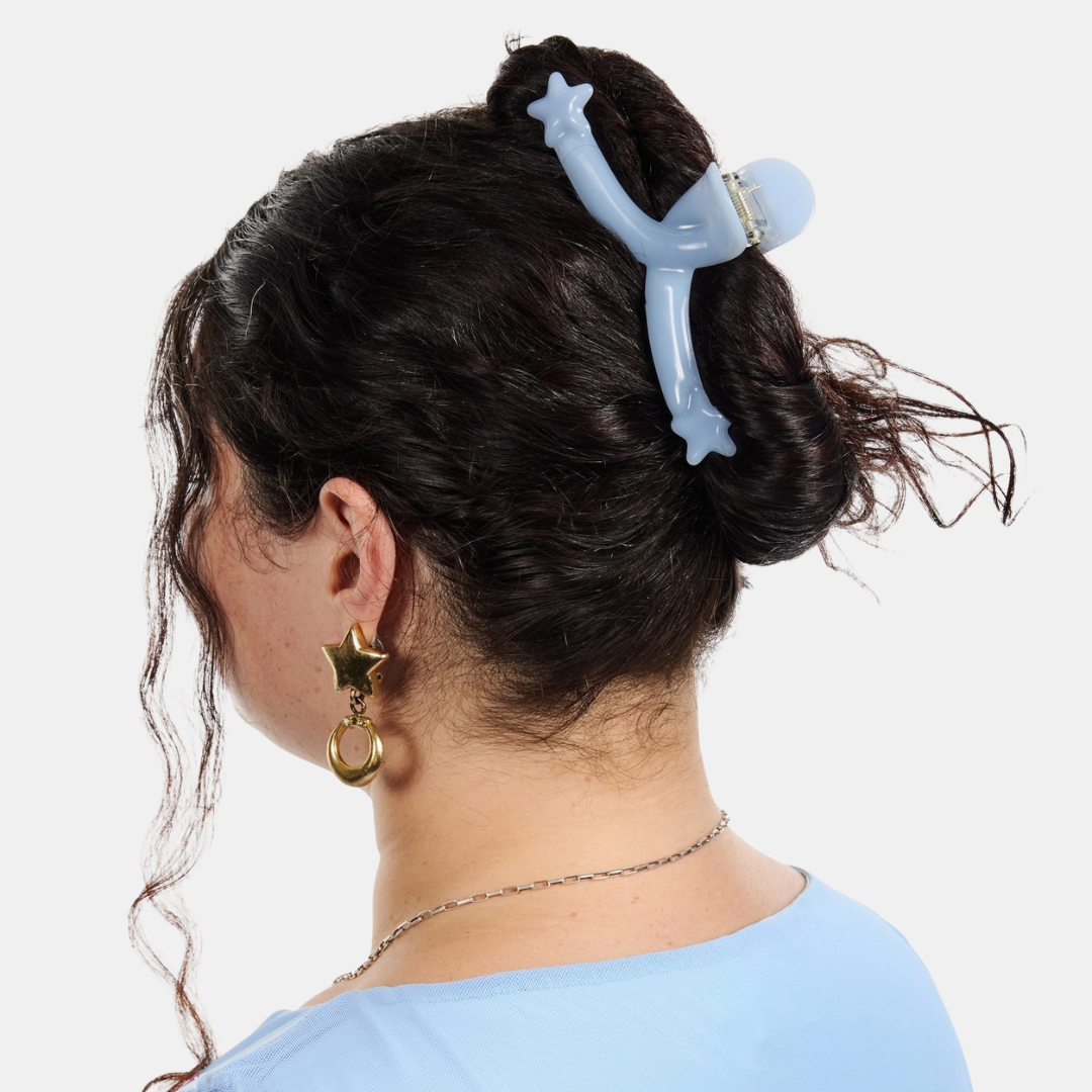 Baby Blue Single Star Loop Claw