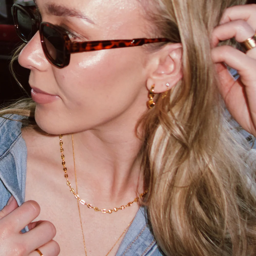 Gold Mariner Chain Necklace