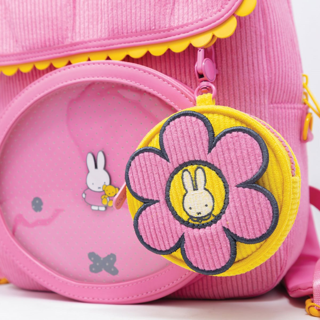 Miffy Flower Corduroy Bag Charm