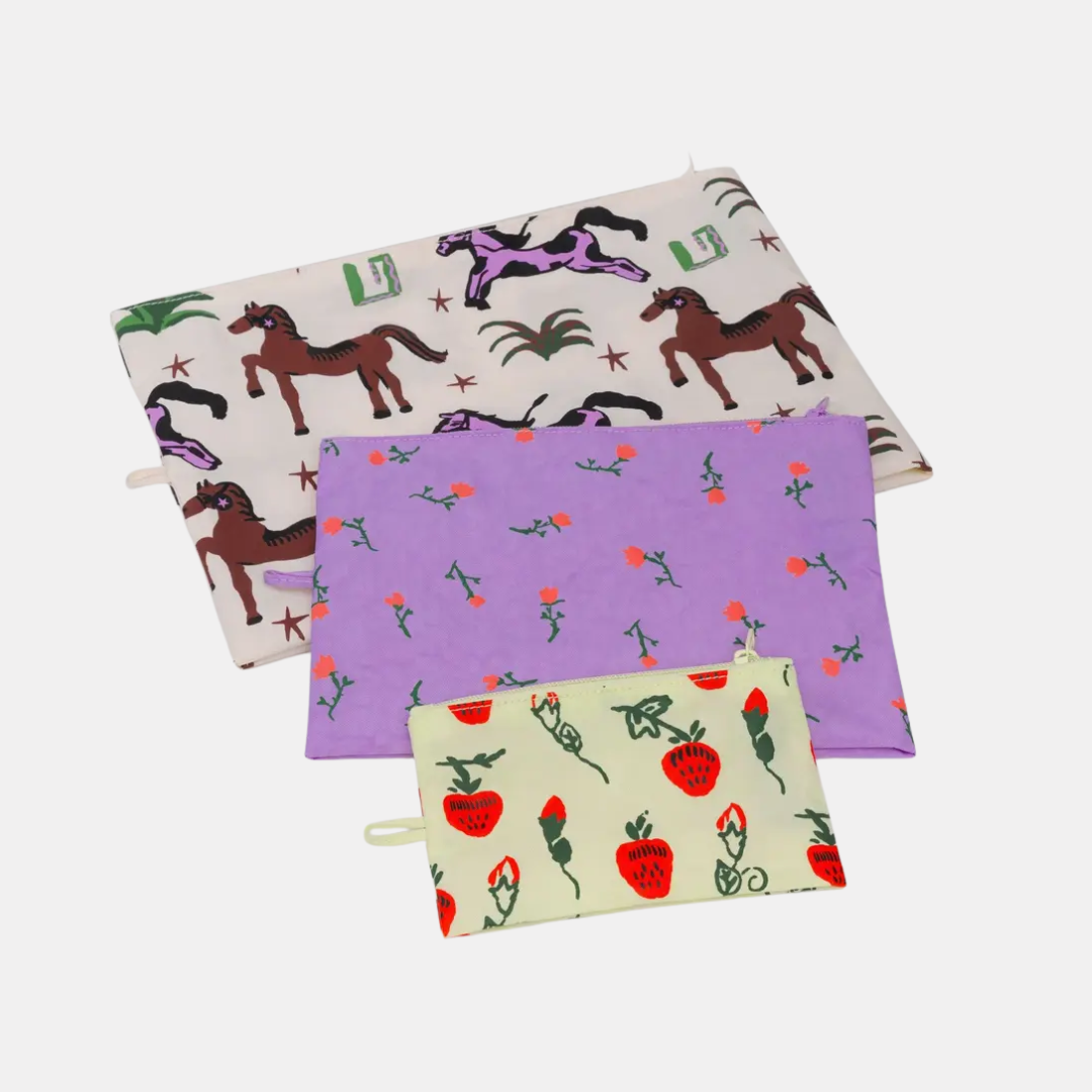 Painted Prairie Go Pouch Set