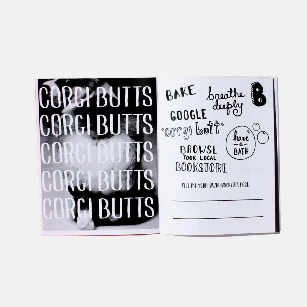 Self Care Index Zine