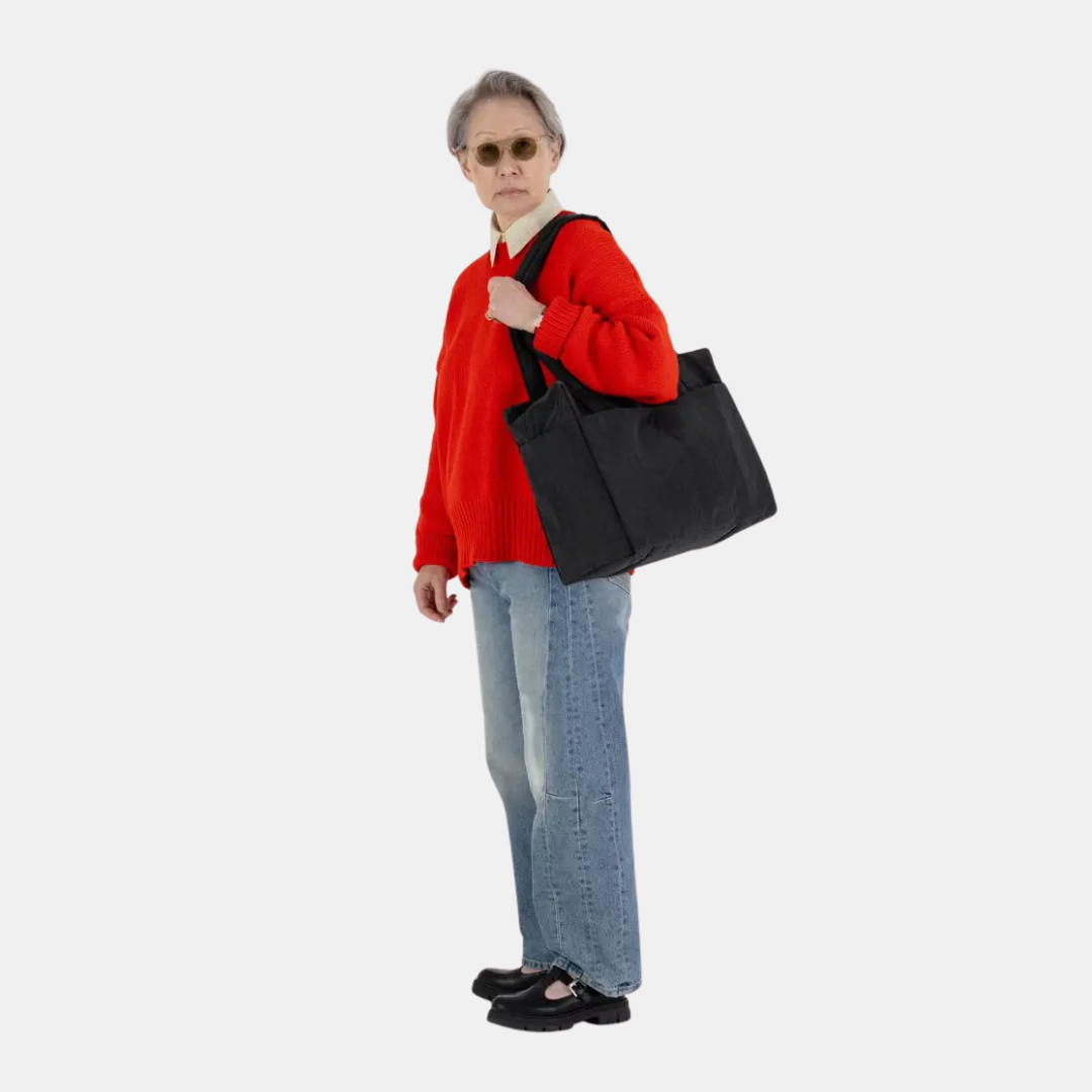 Black Small Cloud Carry-On