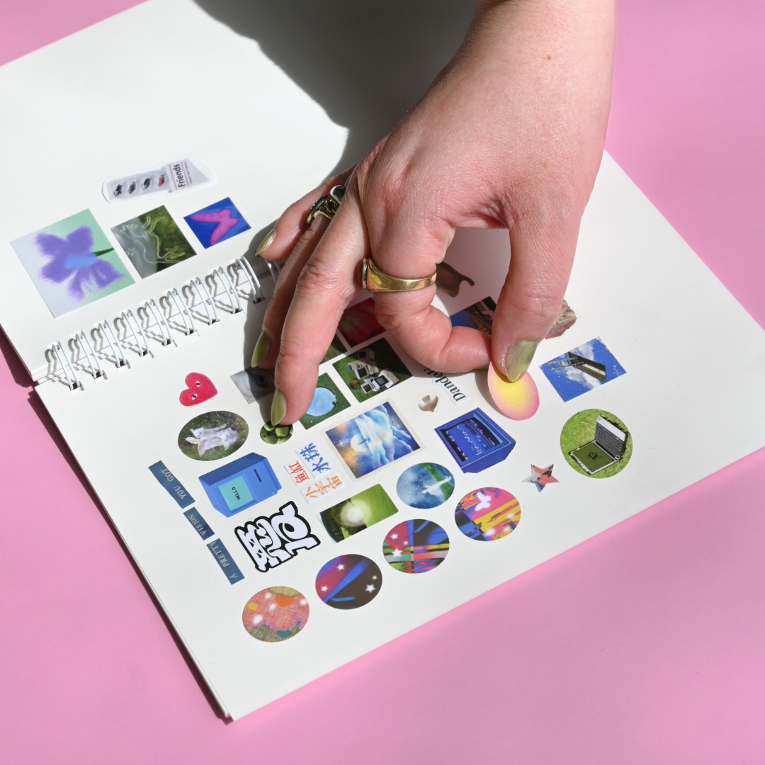 Reusable Sticker Collecting Book