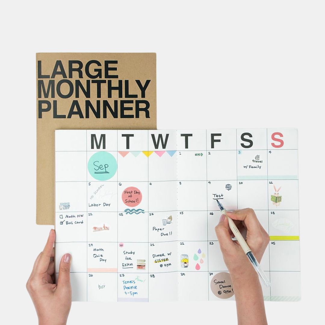 Large Monthly Planner
