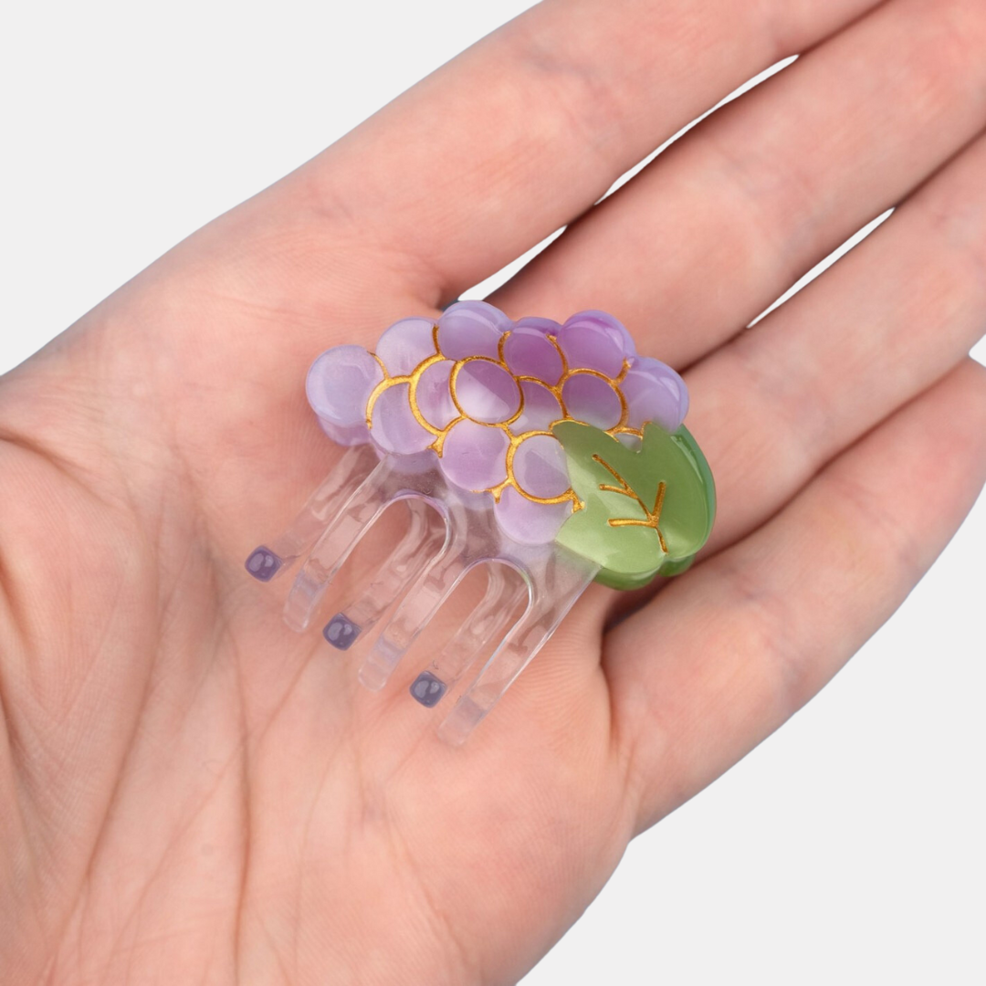 Mini Grape Hair Claw