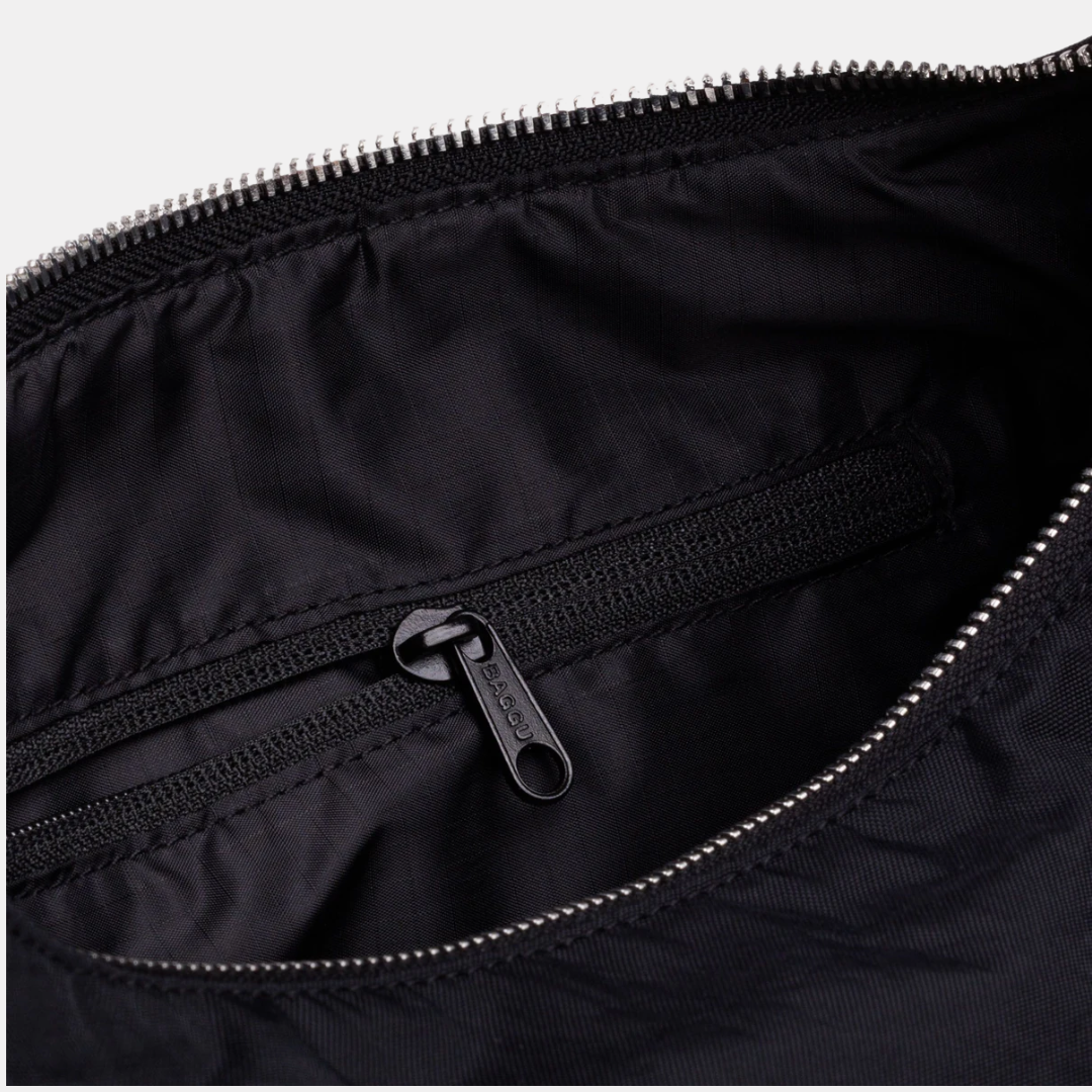 Black Nylon Meringue Bag