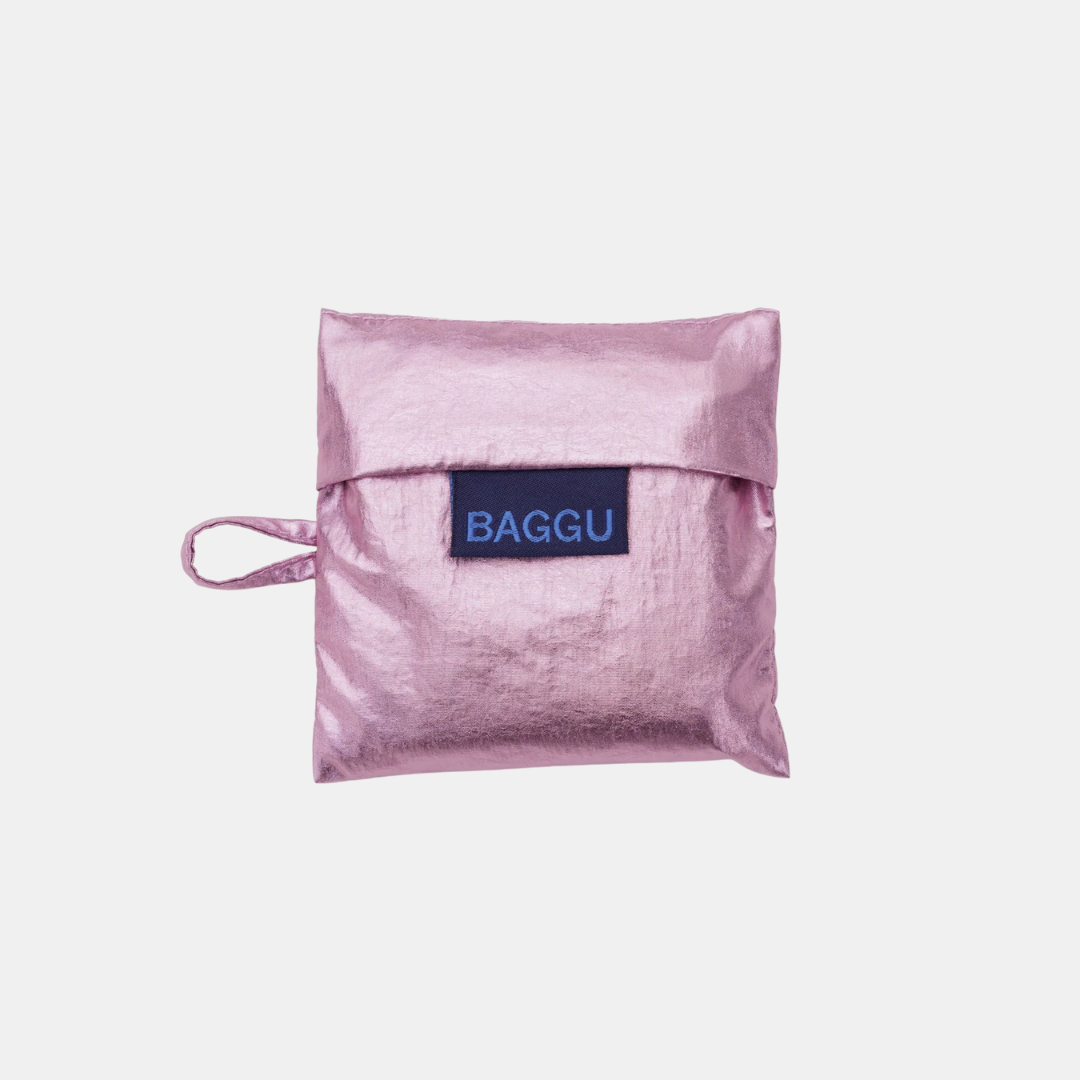 Blush Metallic Baby Baggu