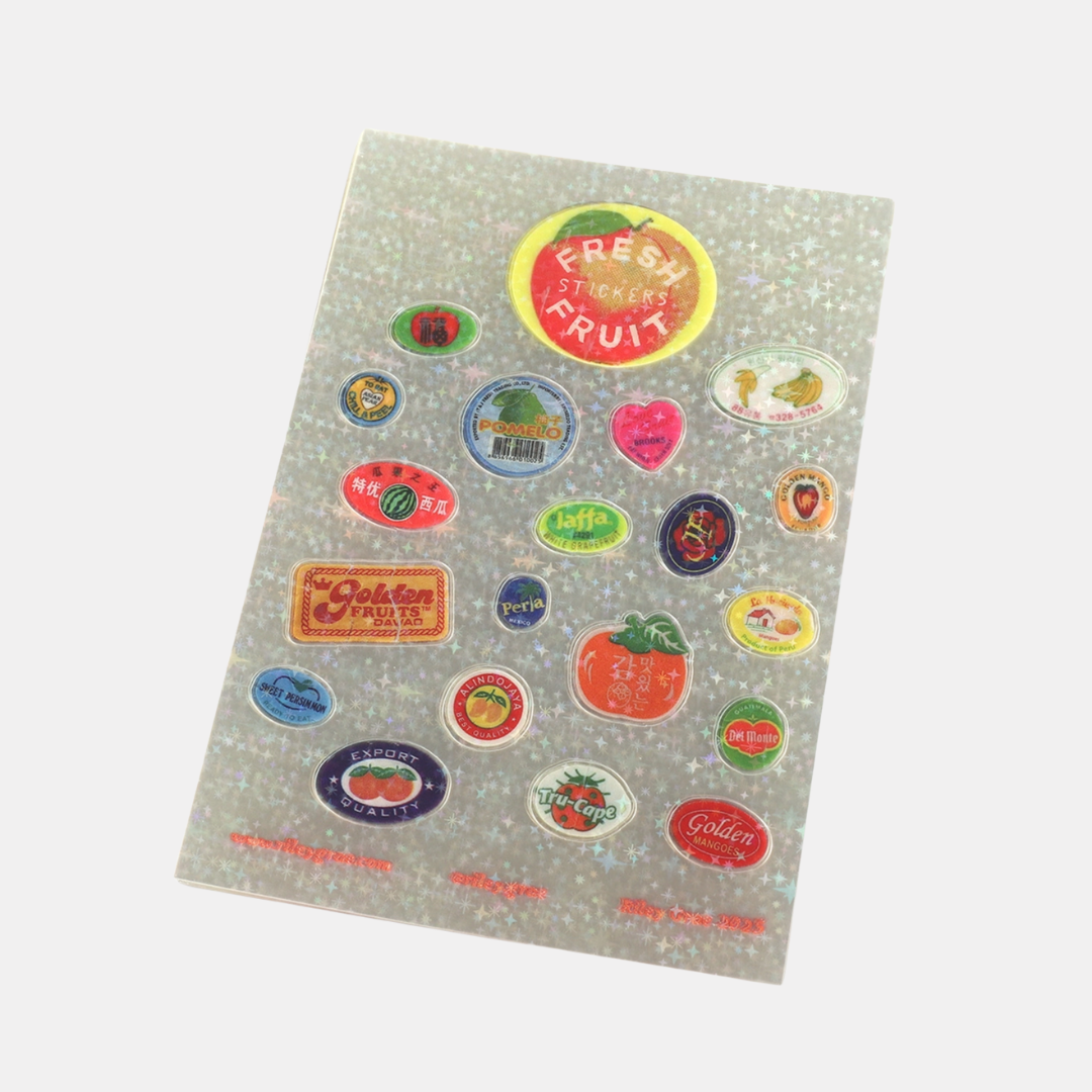 Fresh Fruit Sticker Sheet