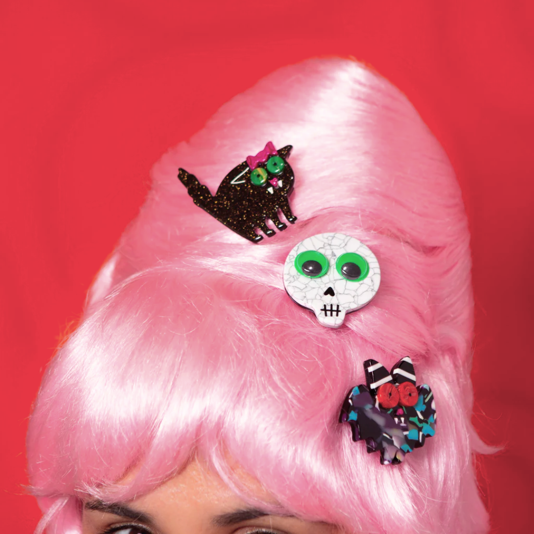 Skull Hair Clip